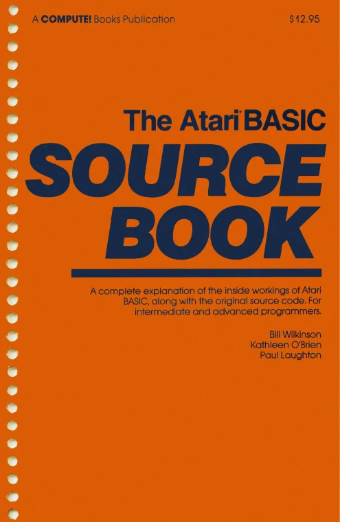 First page of The Atari BASIC Source Book