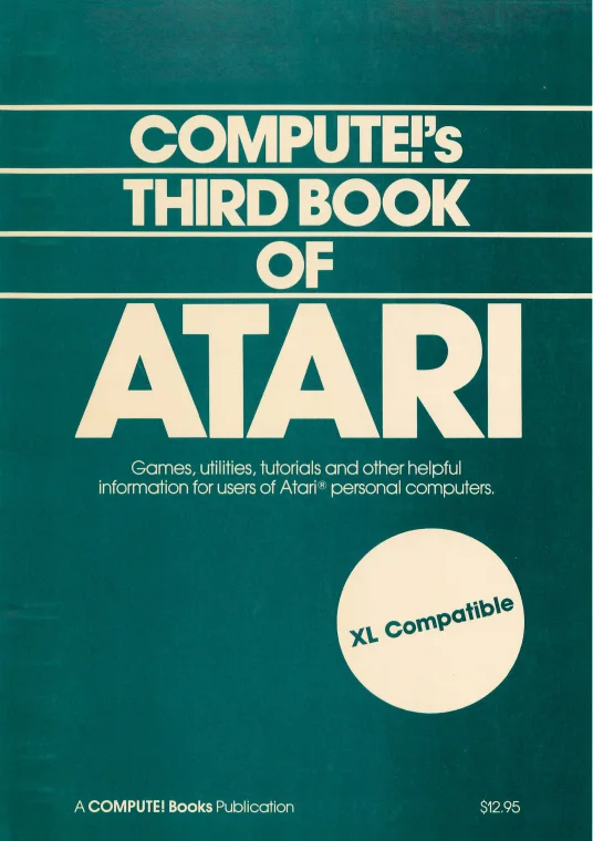 First page of COMPUTE!’s Third Book of Atari