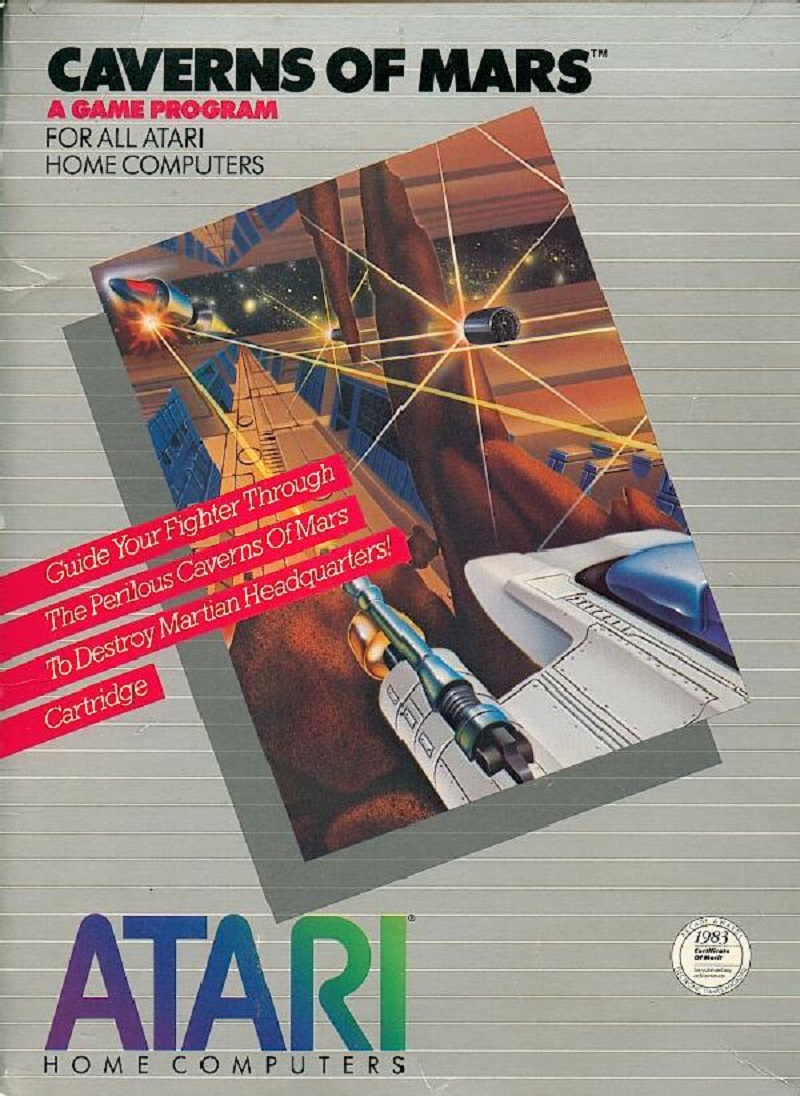 Caverns of Mars box cover