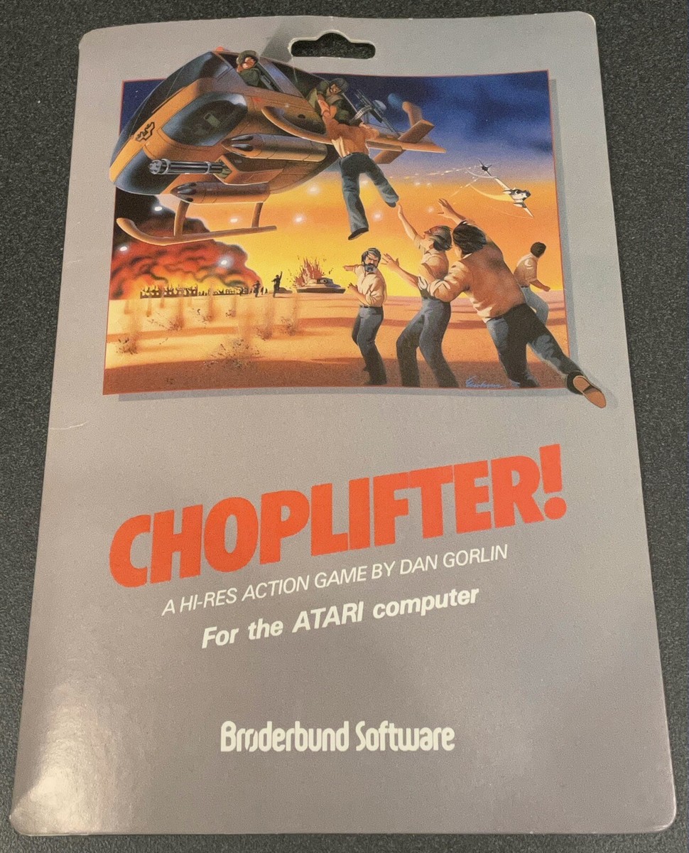 Choplifter box cover