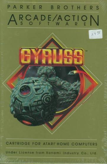 Gyruss box cover