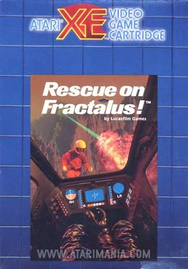 Rescue on Fractalus! box cover