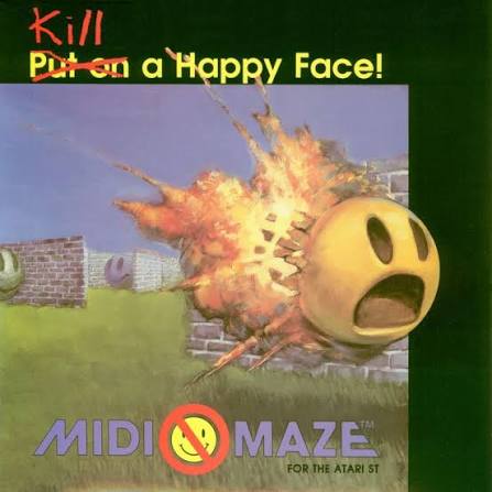 MIDI Maze Atari ST box cover