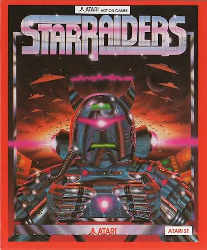 Star Raiders Atari ST box cover