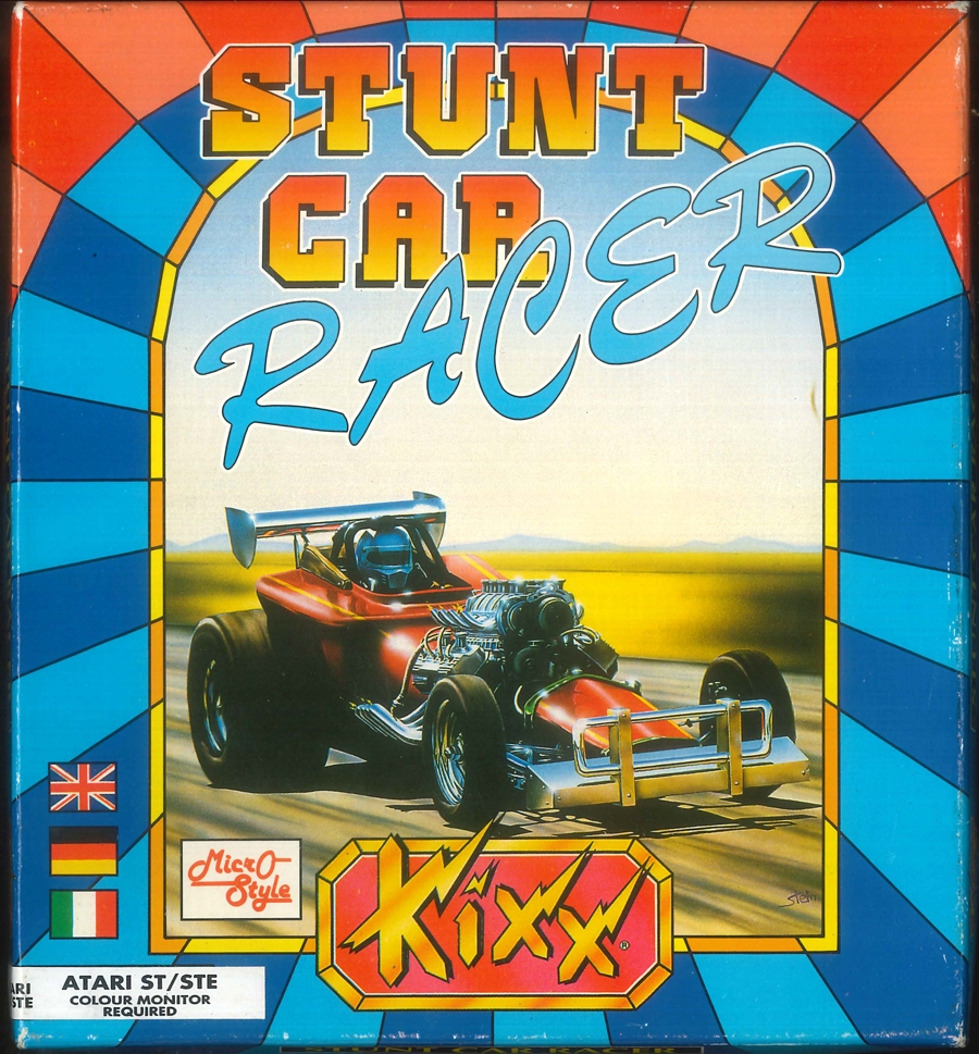 Stunt Car Racer Atari ST box cover