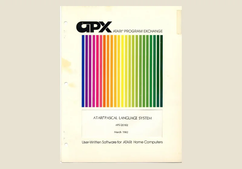 APX Atari Pascal Language System manual