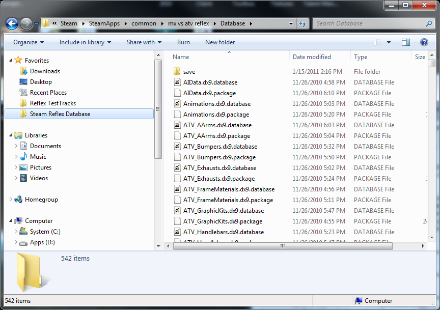 Windows 7 Favorites