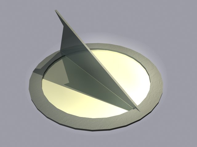 Directional-light compass model