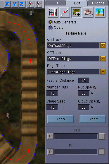 Edit: Material panel