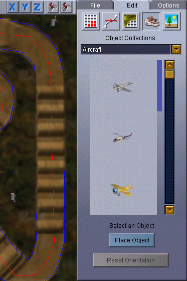 Edit: Objects panel