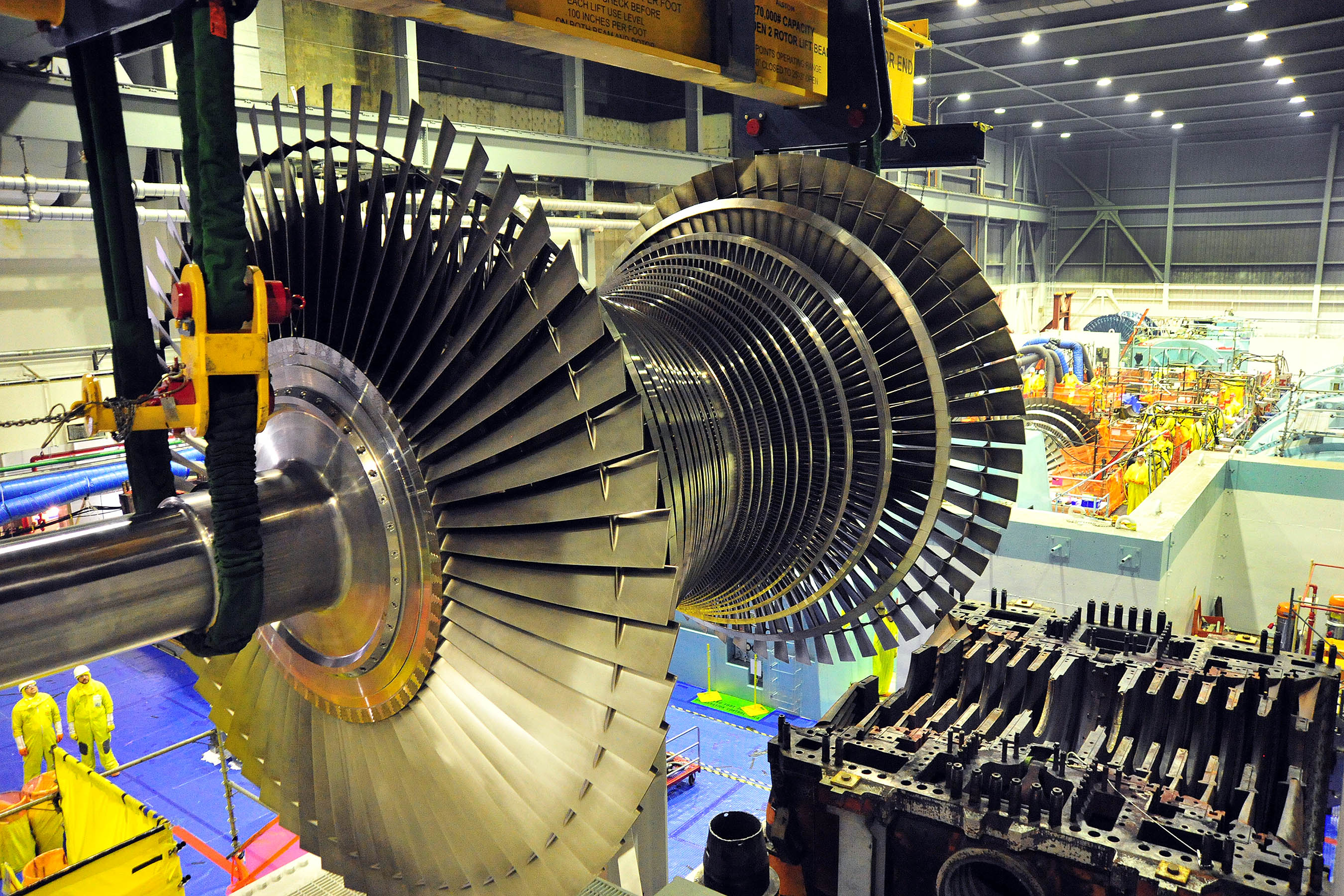 what is the use of turbine in nuclear power plant